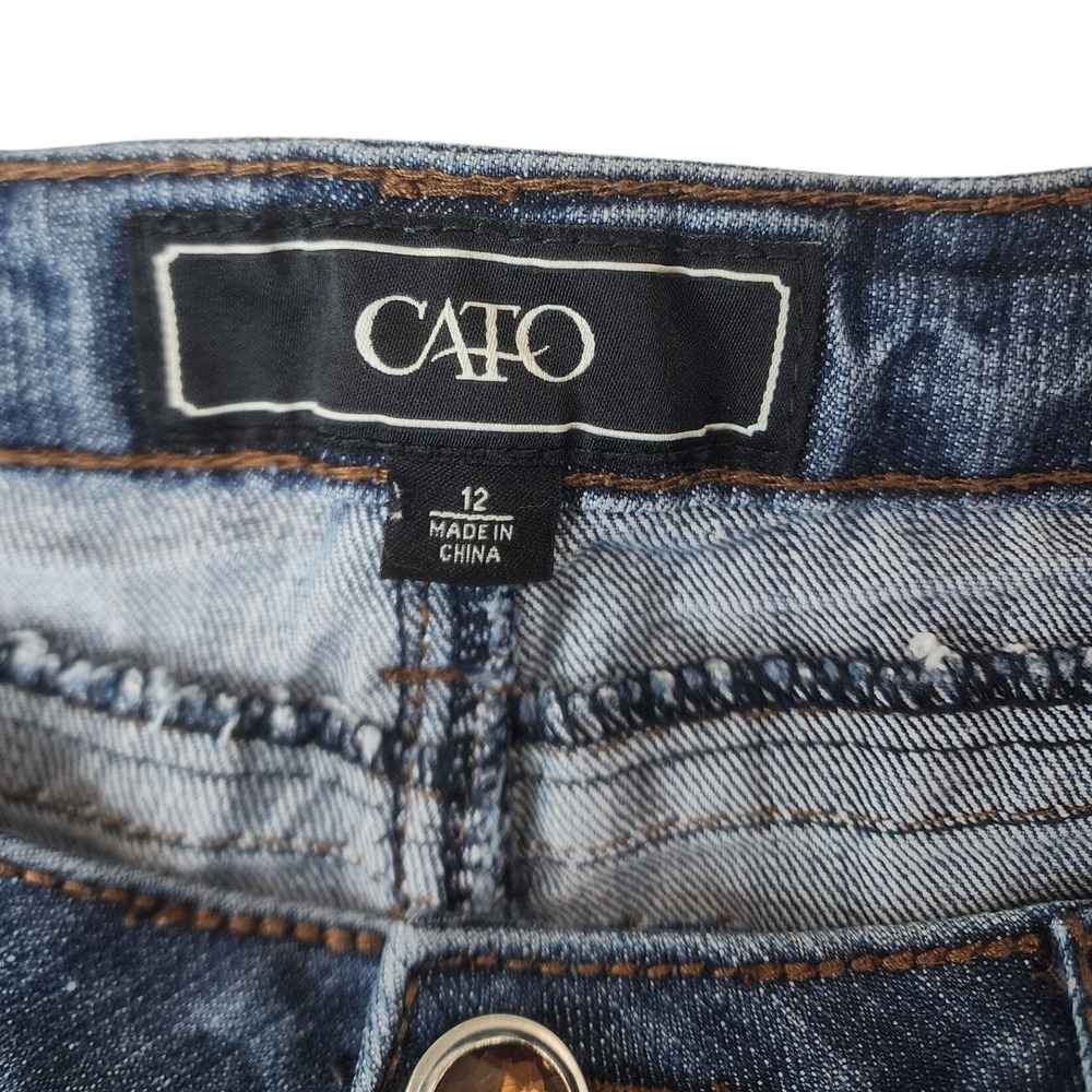 Cato Women's Denim Capris - Picture 2 of 14